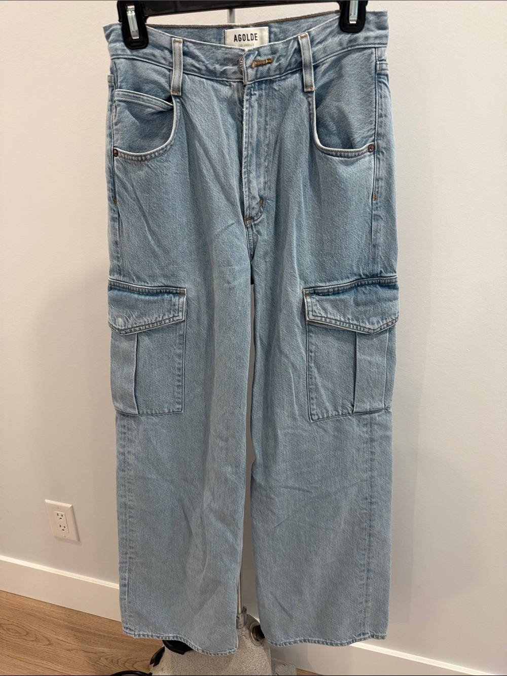 Agolde Minka Cargo Jeans in Realm size 24